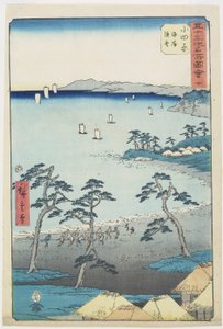 Nr. 10 Fischerhaus am Strand, Odawara, Juli 1855