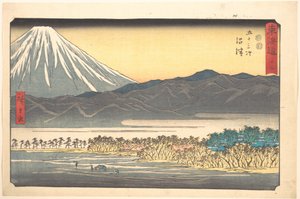 Numazu, Nummer 13, aus der Serie Dreiundfünfzig Stationen des Tōkaidō