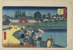 Äußeres Sakurada, April 1854