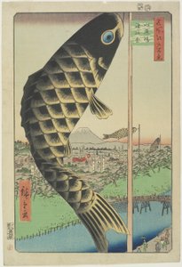 Suido-Brücke, Surugadai, Mai 1857