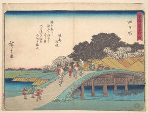 Yokkaichi von Utagawa Hiroshige