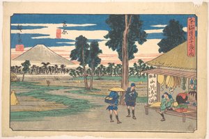 Yoshiwara von Utagawa Hiroshige