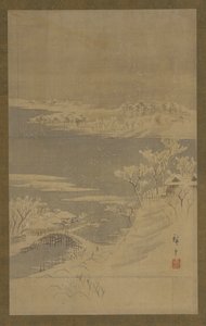 Winterlandschaft, Mitte des 19. Jahrhunderts