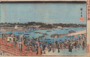 Feuerwerk in Ryogoku