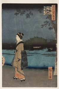 Nachtansicht von Matsuchiyama und dem San