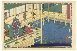 Kapitel 50 (Getreue Abbildungen des Glänzenden Prinzen) von Utagawa Kunisada (I)