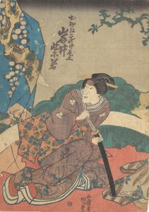 Druck, 19. Jahrhundert von Utagawa Kunisada