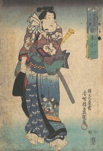 Druck, 19. Jahrhundert von Utagawa Kunisada