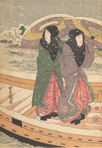 Druck, 19. Jahrhundert von Utagawa Kunisada