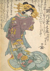 Druck, 19. Jahrhundert von Utagawa Kunisada