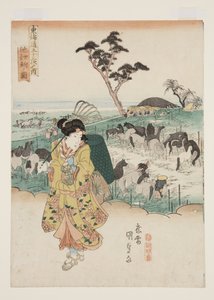 Ansicht von Chiry? von Utagawa Kunisada