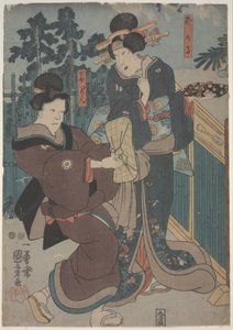 Mädchen mit Geisha