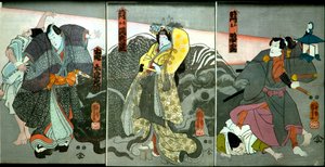 Ichikawa Danjūrō VIII als Sohn von Masakado