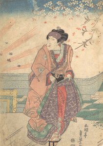 Druck, 19. Jahrhundert von Utagawa Sadakage