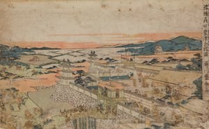 Angriff auf die Festung von Utagawa Toyoharu
