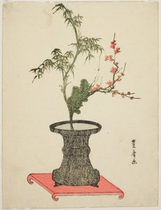 „Drei Freunde“ Ikebana von Utagawa Toyohiro