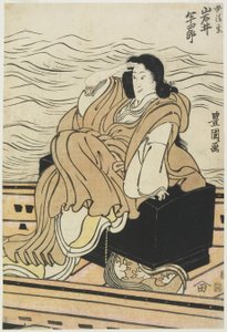 Schauspieler Iwai Hanshiro als Frau Seigen von Utagawa Toyokuni