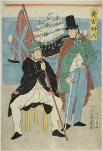 Engländer (Igirisujin) von Utagawa Yoshikazu