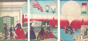 Amerikanischer Ballonaufstieg (Amerikakoku)