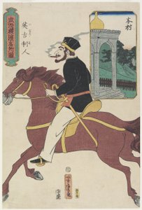 Britischer Mann von Utagawa Yoshitora