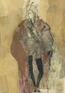 Schicke Modeillustration von Ute Rathmann
