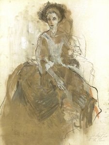 Elegantes Damenporträt