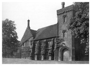 Altes Hatfield House, Herfordshire, 1896 von Valadon and Co Boussod