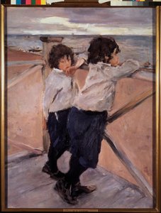 Kinder von Valentin Aleksandrovich Serov