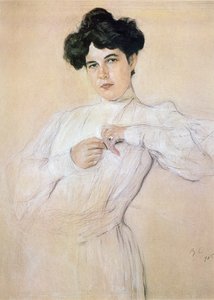 Maria Pavlovna Botkina von Valentin Aleksandrovich Serov
