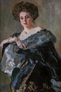 Porträt von Evdokiya Sergeevna Morozova von Valentin Aleksandrovich Serov