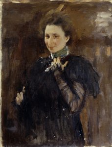 Porträt von Mara Oliv 1870-1963, 1895