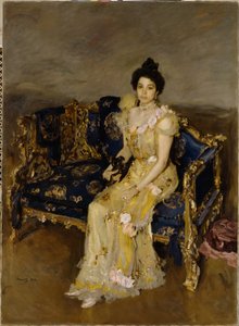 Porträt von Sofia Botkina, 1899 von Valentin Aleksandrovich Serov