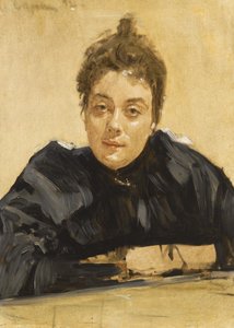 Porträt der Künstlerin Maria Yakunchikova-Weber