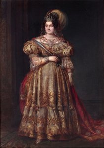 Porträt von Maria Christina von den beiden Sizilien (1806-1878)