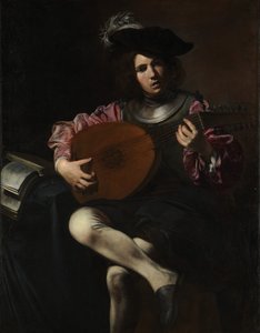 Lautenspieler, um 1625-26