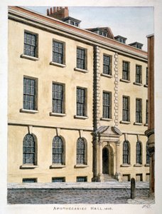 Apothekerhalle, City of London, 1806