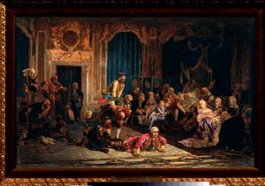 Die Narren am Hof der Kaiserin Anna I. von Russland von Valeri Ivanovich Jacobi