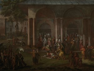 Der Mord an Patrona Halil und seinen Mitrebellen von Vanmour