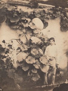 Junge mit einem Kürbisranke, 1854