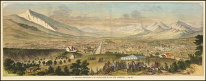 Ansicht von Salt Lake City 1863 von Various