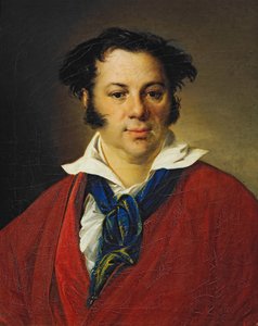 Porträt von Konstantin Ravich von Vasili Andreevich Tropinin