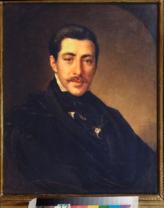 Porträt des Schriftstellers Alexander Suchowo-Kobylin