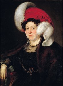 Porträt der Gräfin Natalia Alexandrovna Zubova 1775-1844, geb. Suvorova von Vasili Andreevich Tropinin