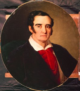 Porträt des Malers Giuseppe Angiolo Artari 1792-1863, 1830er Jahre