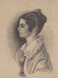Gräfin Vera Fjodorowna Wjasemskaja, geb. Gagarina 1790-1886