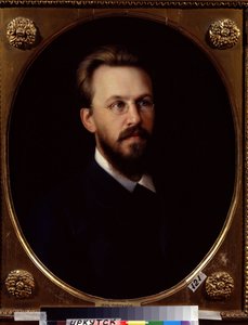 Porträt von V. Sukachev, Gründer des Irkutsk Kunstmuseums von Vasili Petrovich Khudoyarov