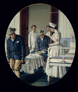 In einem Militärkrankenhaus