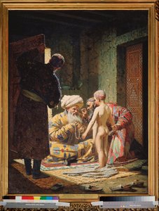 Der Verkauf eines Kindersklaven von Vasili Vasilievich Vereshchagin