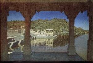 Am See in Udaipur, 1874