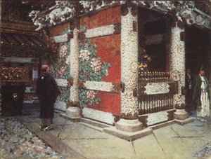 Der Shinto-Schrein in Nikko, 1903 von Vasili Vasilievich Vereshchagin